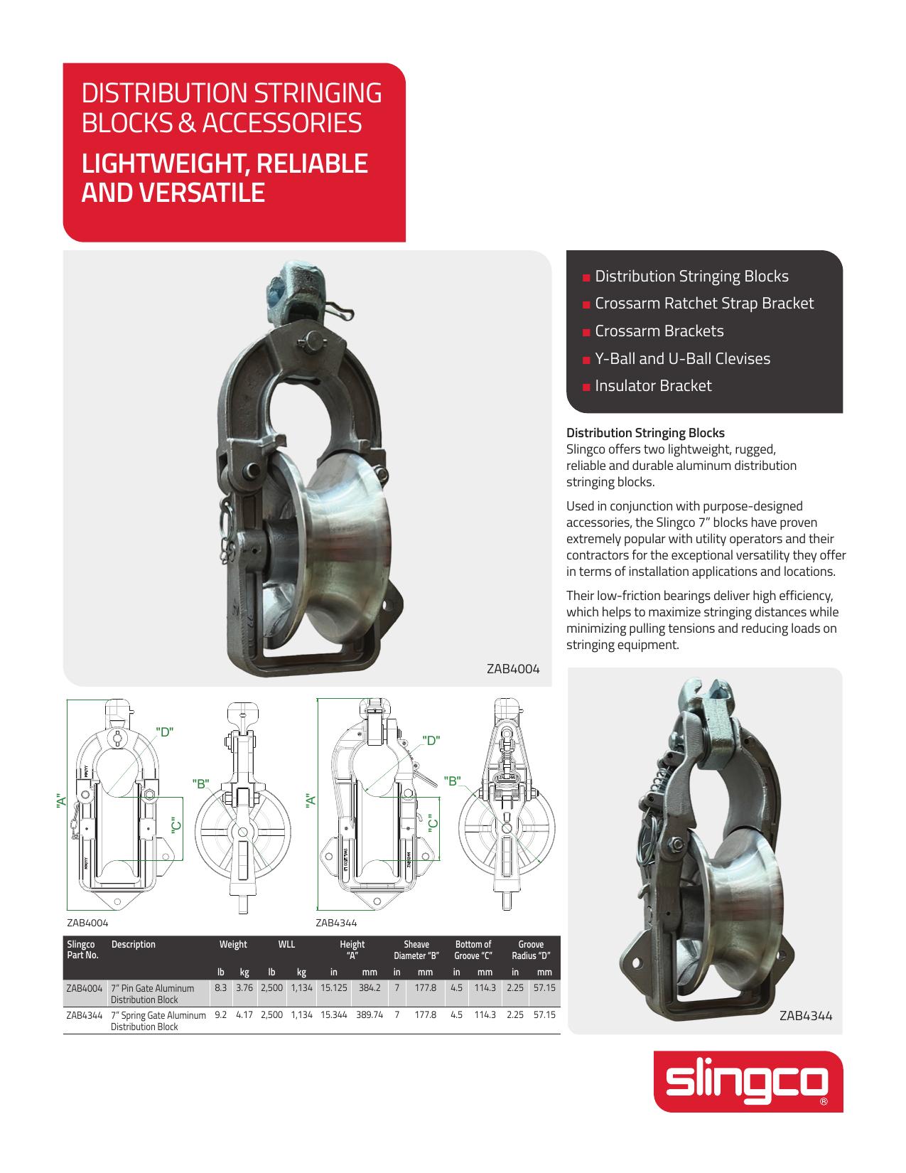 Stringing Blocks and Accessories